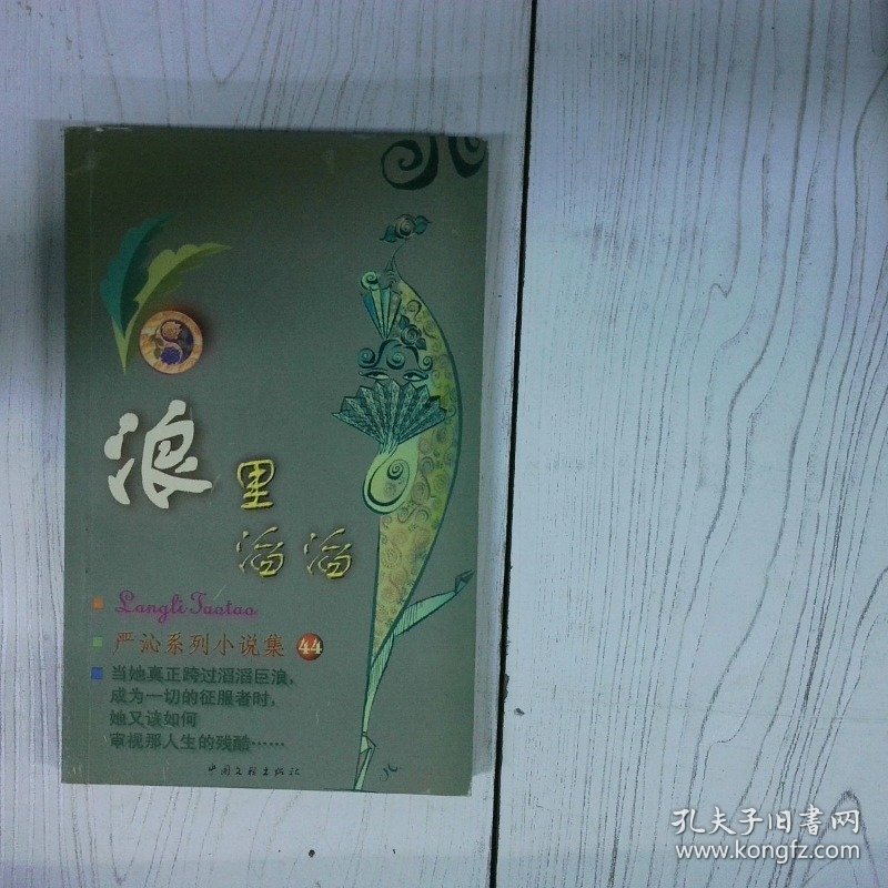 严沁系列小说全集44 浪里滔滔 高温消毒发货 严沁 中国文联出版社