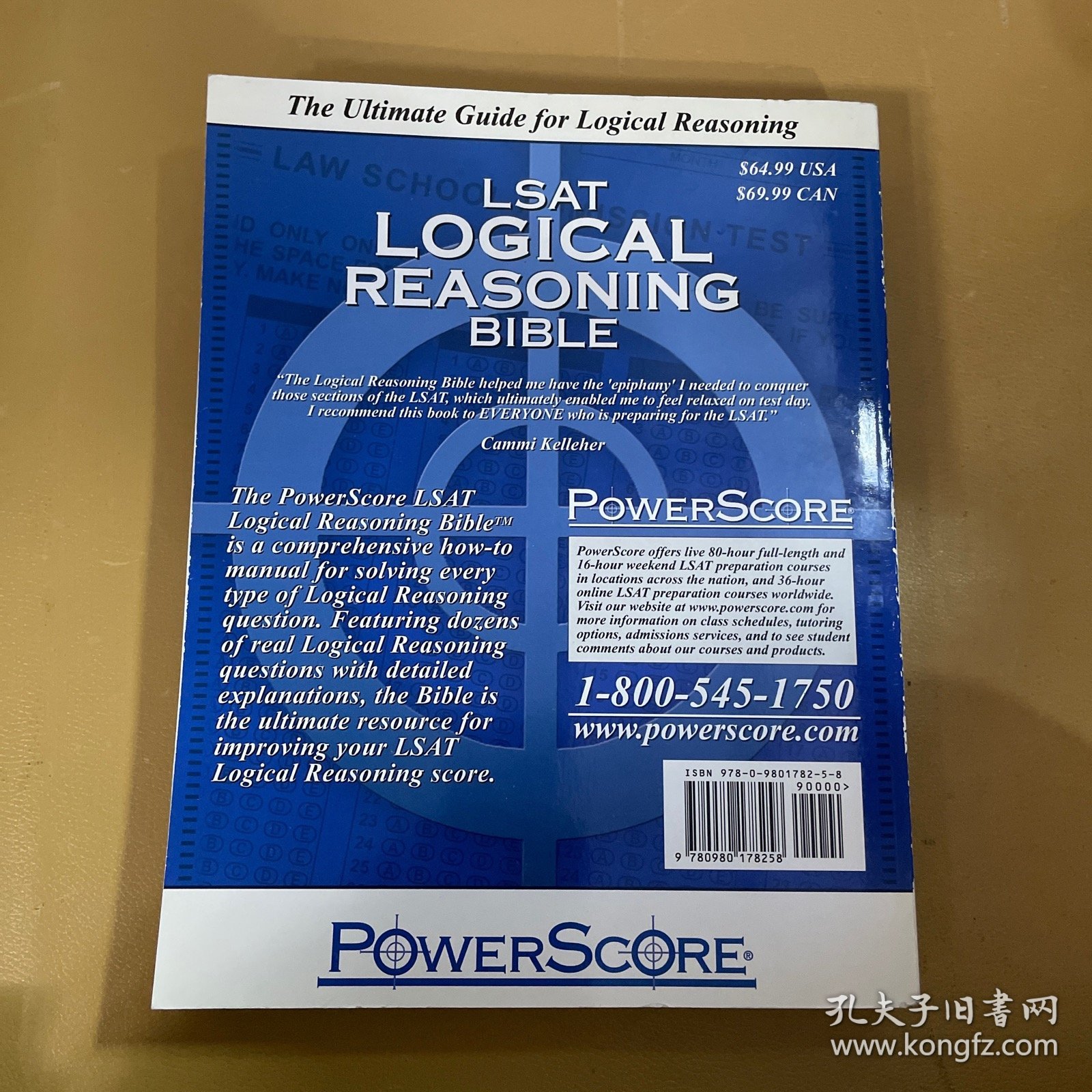 The PowerScore LSAT Logical Reasoning Bible