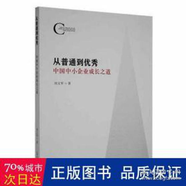 从普通到优秀 : 中国中小企业成长之道