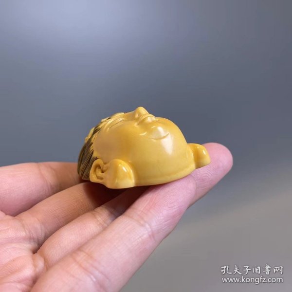 老雕“观音”牌子吊坠
