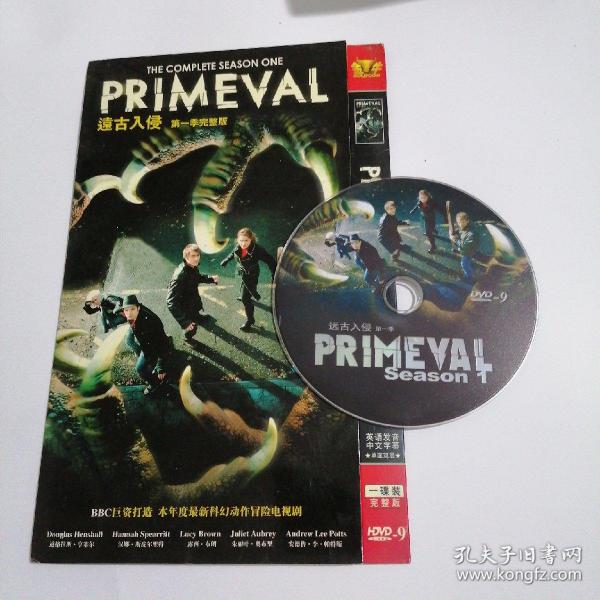 远古入侵    第一季   DVD9   光盘1张