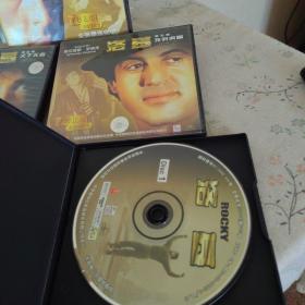 洛基VCD-5个合售（原装正版，盒装，史泰龙主演。）