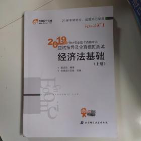 会计专业技术资格考试应试指导及全真模拟测试 经济法基础 2019(2册) 