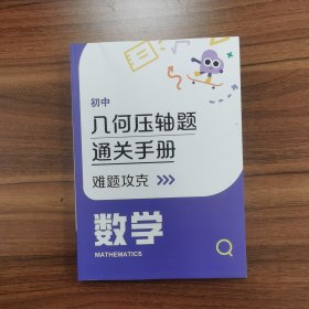 初中 几何压轴题通关手册 数学