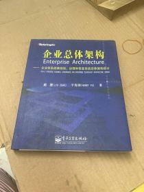 企业总体架构:企业信息战略规划治理和信息系统总体架构设计