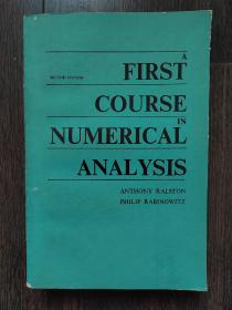 FIRST COURSE NUMERICAL ANALYSIS (数值分析初级教程 第二版)