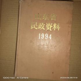 山东省民政资料1994