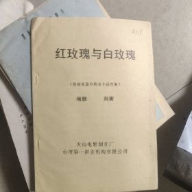 红玫瑰与白玫瑰电影台本