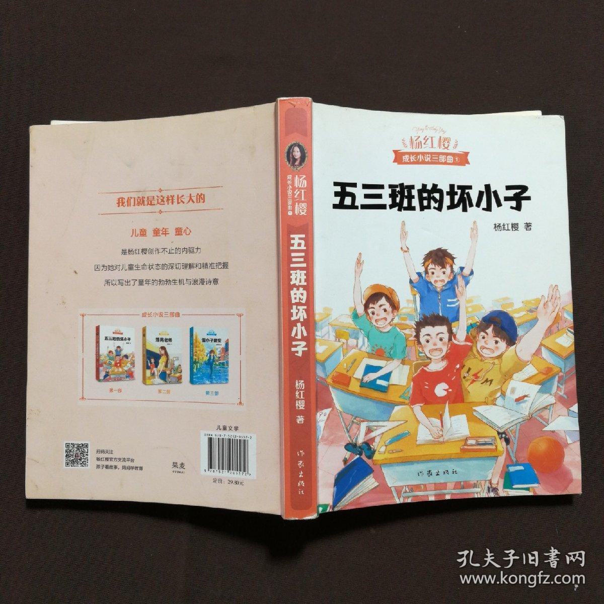 五三班的坏小子（600万小读者亲证，杨红樱成长小说20年升级版）