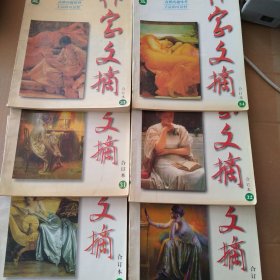 作家文摘 合订本（1999年29.30.31.32.33.34.35.36.37.38.39.40）共计12本