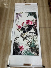 茹珍水墨画—百花齐放