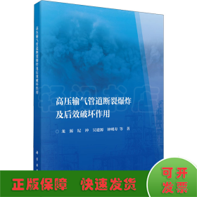 高压输气管道断裂爆炸及后效破坏作用