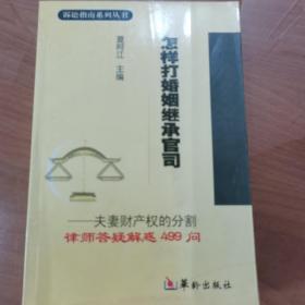 怎样打债务纠纷官司·怎样婚姻继承官司·怎样打劳动纠纷官司（全三册）