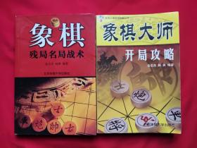 象棋大师开局攻略+象棋残局名局战术【2本合售】