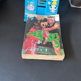 搏击杂志1987年1-6期，1988年1-9期【合订本 15本合售】实物拍摄