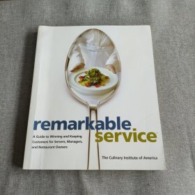 Remarkable Service: A Guide to Winning and Keeping Customers for Servers, Managers 有少量笔记