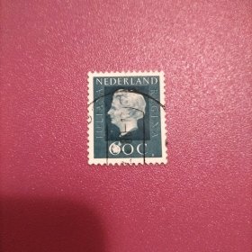 荷兰信销邮票 1969年-1975年朱莉安娜女王 60c（库存 1 )