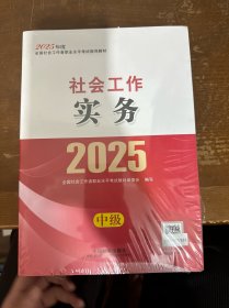2025社会工作者职业资格考试指导教材 社会工作实务（中级）