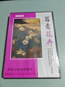 学习中国画 写意花卉3碟装dvd