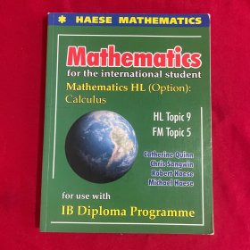 MATHEMATICS FOR THE INTERNATIONAL STUDENT: MATHEMATICS HL (OPTION): CALCULUS (INCLUDES )