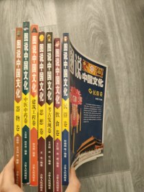 图说中国文化 考古发现卷+思想卷+建筑工程卷+中医中药卷+器物卷+民俗卷+饮食卷7本合售