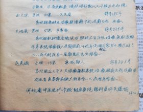 非常珍贵的【河北省中医进修学校第19202122及西医学习中医班同学录附经验交流特效良方】1957第二届同学录