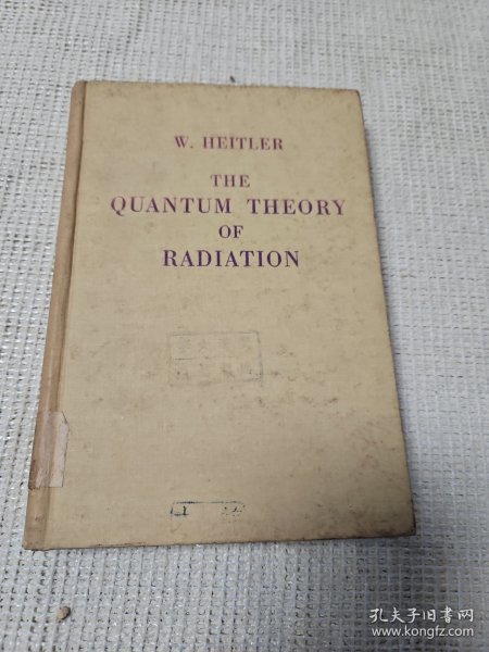 辐射的量子理论（英文版）