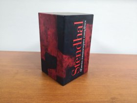 【现货】法语法文原版 Stendhal Oeuvres romanesques complètes I, II et III 司汤达小说全集 新版精美函套 三卷合售 首个按小说写作时间顺序提供所有小说作品的版本 LA PLEIADE 七星文库 专有印刷机印刷 新西兰绵羊皮封皮 23K金书名烫金 36克圣经纸可以保存几百年不泛黄 每本装帧耗时数周 版本独一无二