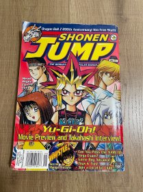 周刊少年jump游戏王封面北美版本