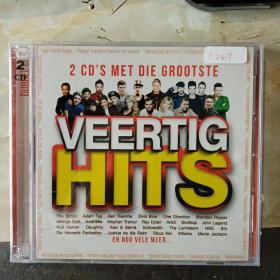 K2417  全新未拆封CD 原版 Veertig Hits 2CD 合集