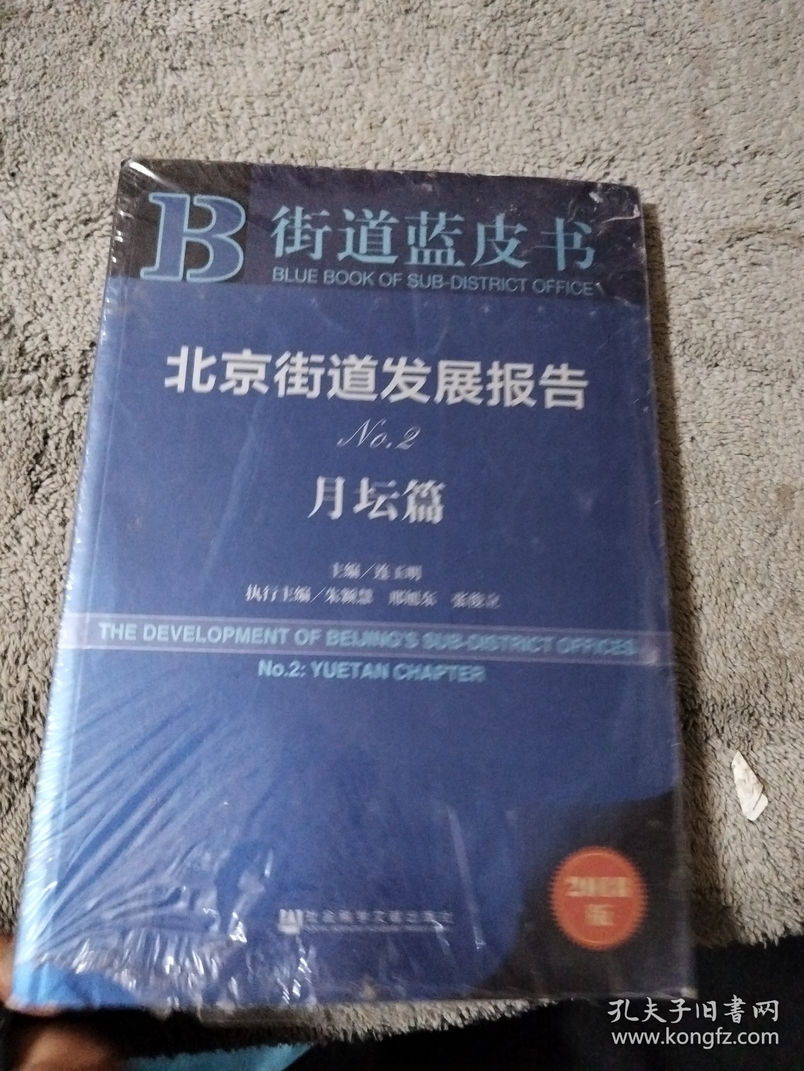 北京街道发展报告No.2月坛篇（2018版）/街道蓝皮书