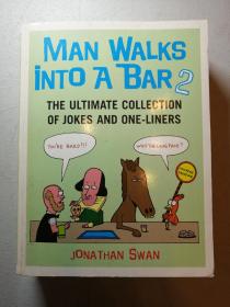 ［Man Walks into a Bar 2，走进酒吧的人］英文原版书。