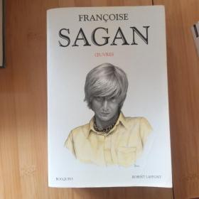 Francoise Sagan / oeuvres （Bouquins）萨冈 《萨冈作品集》（收录15部小说，你好忧愁、勃拉姆斯、瑞典城堡、某种微笑……）法语原版