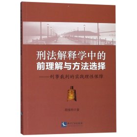 刑法解释学中的前理解与方法选择