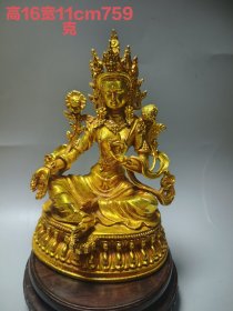 明代做工精致佛像