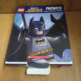 英文原版 儿童英文书LEGO DC Super Heroes: Phonics Boxed Set