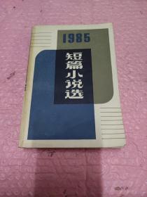 1985短篇小说选