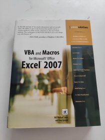 VBA and Macros for Microsoft Office Excel 2007