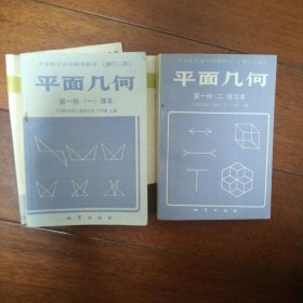 中学数学自学辅导教材(修订二版)平面几何 第一册 课本+练习本