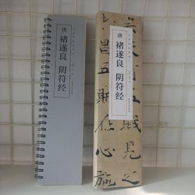 近距离临摹字卡临帖卡 毛笔唐褚遂良阴符经 经典碑帖临摹卡褚遂良楷书字帖手札行楷软笔9787539892825