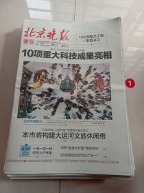 纪念报生日报:北京晚报2024年4月25日