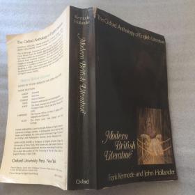 The Oxford Anthology of English Literature :Modern British Literature