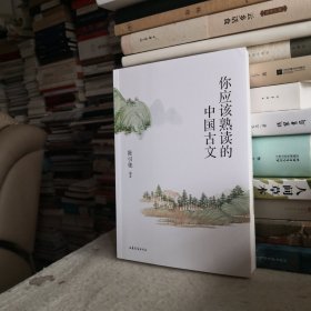 你应该熟读的中国古文 （复旦大学中文系主任陈引驰教授倾力编著 / 精辟导读 / 优美赏析 / 轻松熟读名篇佳作）