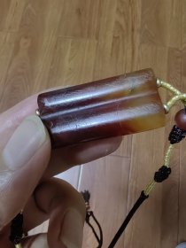 双管吊坠