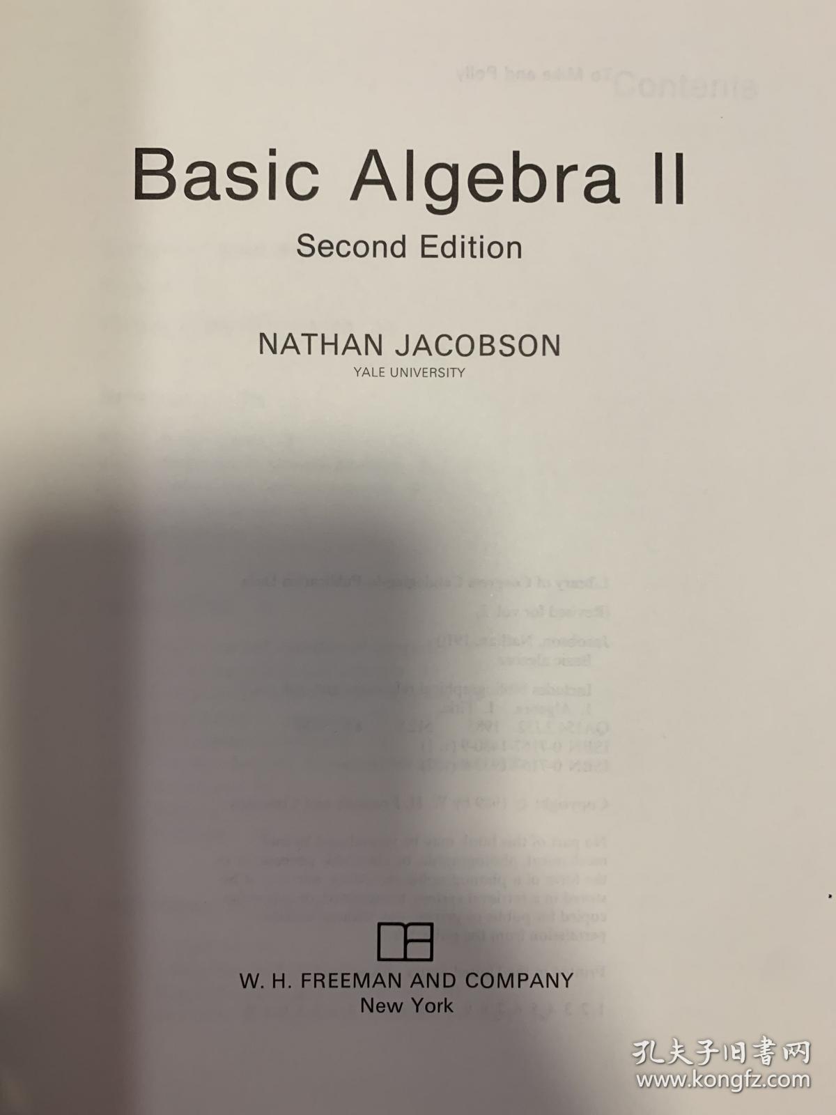 Basic algebra II