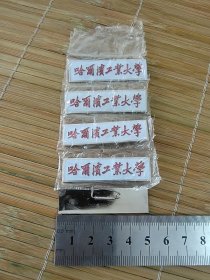 哈尔滨工业大学校徽校牌校章徽章纪念章胸章胸牌胸徽哈工大校徽哈工大校牌哈工大徽章哈工大校牌5个合售50元 不包邮 不议价