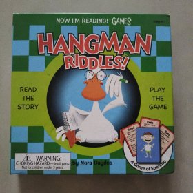 Games:Hangman Riddles! A Game of the Body [BoardBook] 4-7歲 （套盒未使用）