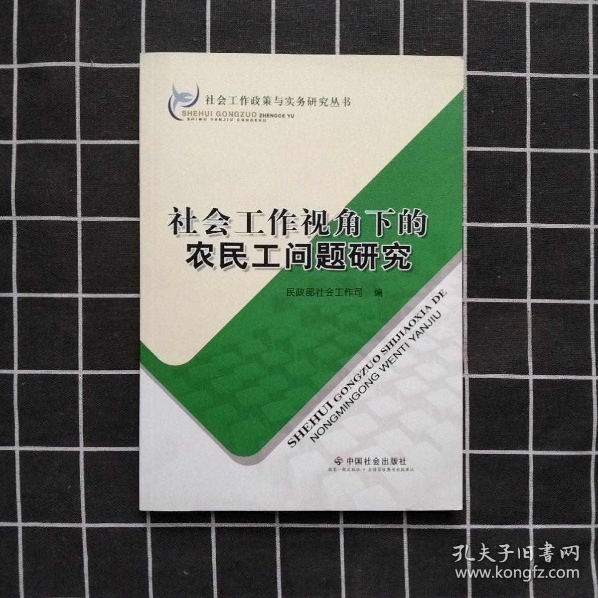 社会工作视角下的农民工问题研究