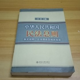 中华人民共和国民法总则条文说明立法理由及相关规定