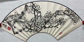 周长海作品（53*19）。周长海，原徐州国画院副院长